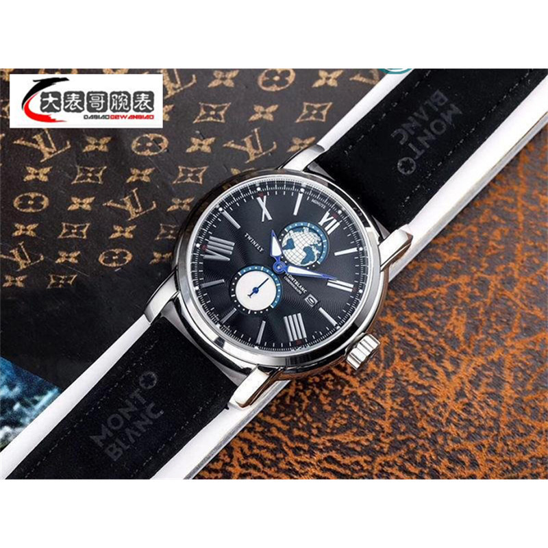 萬寶龍腕錶​ HERITAGE SPIRIT系列​ 進口多功能石英機芯男士手錶 直徑40 mm