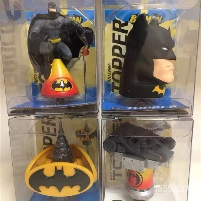 🔥臺灣熱賣🔥 早期絶版DC正品BATMAN蝙蝠俠收藏模型桌麵擺件蝙蝠俠戰車標誌頭像