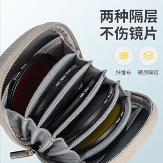 濾鏡包 圓形濾鏡收納包 濾鏡保護盒 uv鏡偏振鏡 減光鏡 便攜收納袋