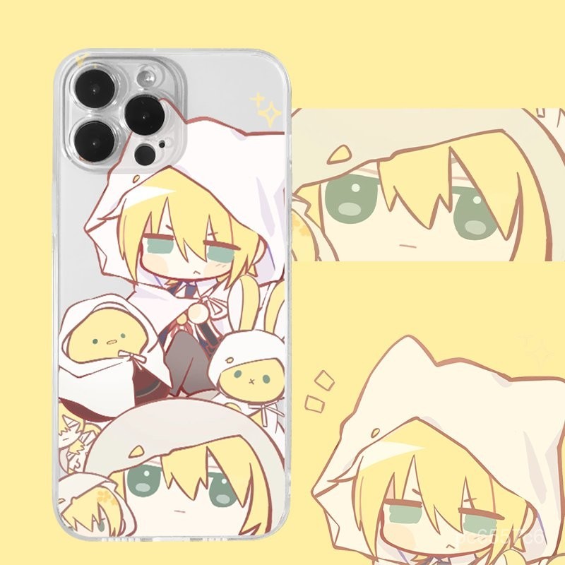  🔥桃園出貨🔥刀劍亂舞 週邊 小衆遊戲刀劍亂舞山姥切國廣手機殻適用於蘋果15華為小米定製軟殻