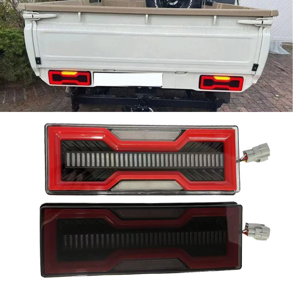 適用於一對 LED 後尾燈信號剎車燈豐田陸地巡洋艦 70 79 LC79 LC75 FJ75 皮卡配件