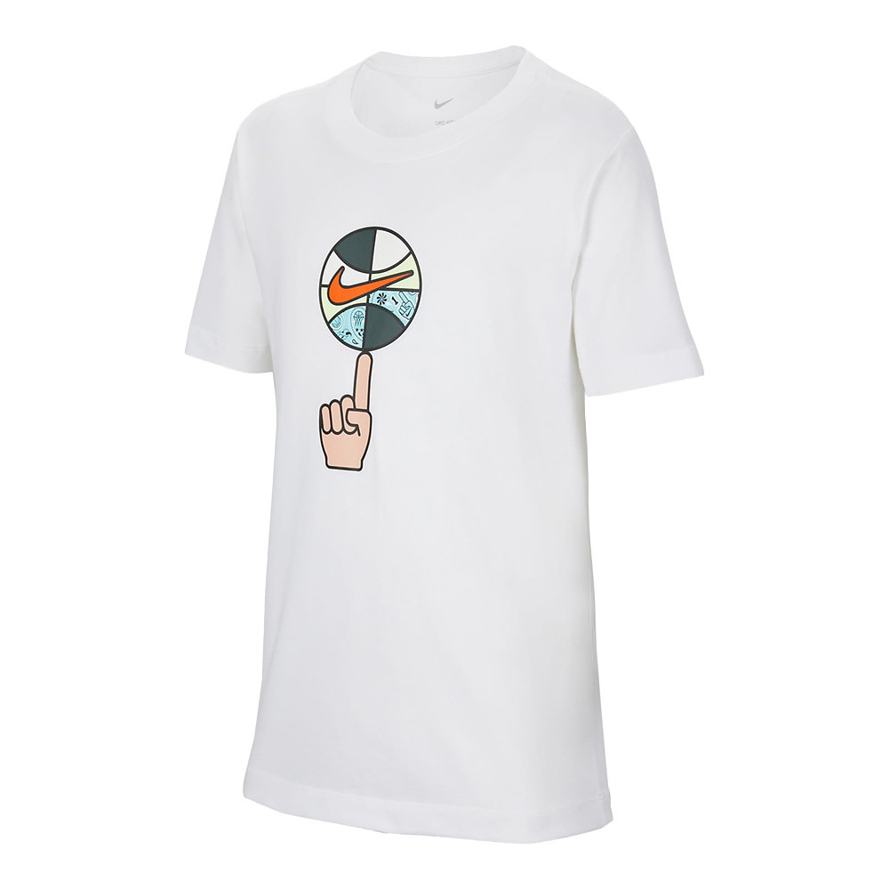 Nike NK DF LGD Tee CHBL GCEL 童裝 大童 白色 運動 休閒 上衣 短袖 HF6166-100