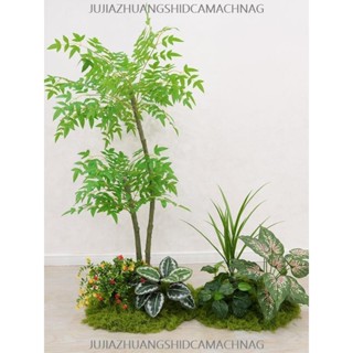 可開發票 仿真植物造景 大型假花盆栽 假綠植 室內仿生景觀 櫥窗商場裝飾服裝店