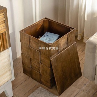 【私拍發配件，聯係客服】熱銷*美式復古沙發落地客廳臥室收納床頭櫃房間實木民宿小方桌儲物茶幾