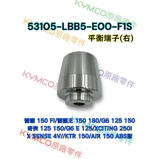 （光陽原廠零件）LBB5 KEC8 雷霆 王 G6 E KTR 平衡端子 平端 螺絲 XSENSE 4V 奇俠 AIR