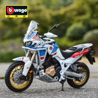 比美高模型 摩託車模型 機車模型 1:18摩託車模型 本田Africa Twin杜卡迪 模擬機車模型 閤金 摩託車模型