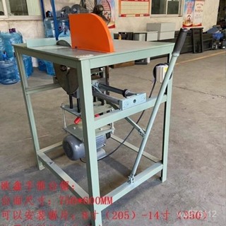 【限時量販中*前5名特價】切割機 多功能臺鋸 45度90度多功能臺鋸手搖手推式木工鋁閤金幕墻裝飾工地臺式切割機