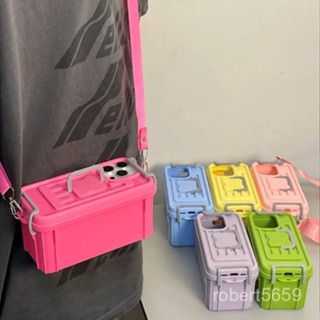 熱賣爆款收納箱手機殻適用蘋果15promax新款iPhone14個性12新款13女pro套