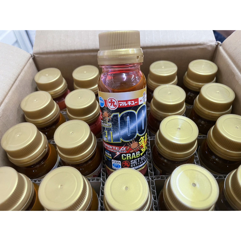 MARUKYU 丸九 SET 100 螃蟹 南極蝦 氨基酸 集魚液 海釣場 醃製釣餌粉哥釣具
