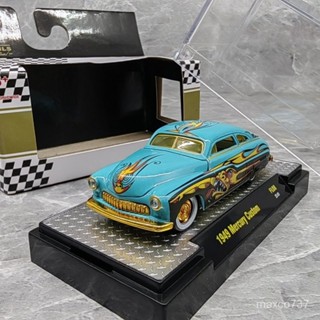 M2 1/64 1949 Mercury Custom 閤金車模型 閤金車模 跑車模型 模型擺件 CPRO