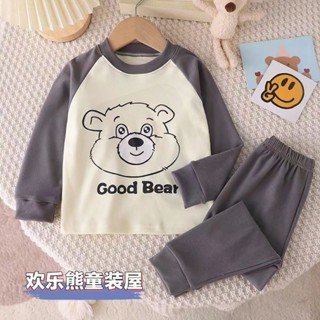 男女童德絨內衣套裝春秋款防寒兒童秋衣學生睡衣家居服軟洋氣帥氣