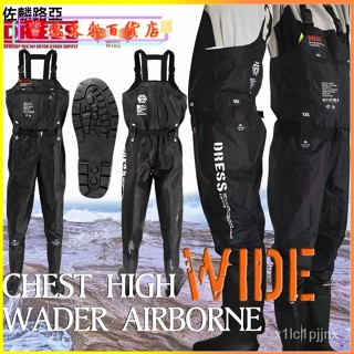 可開發票全新日本DRESS涉水褲釣魚涉水服連體防水路亞透氣下水褲 青蛙褲 連體釣魚褲 捕魚褲 釣魚褲 溪流褲