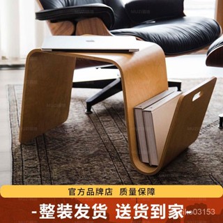宅配免運 床上桌 和室桌 小矮桌 和式桌設計師簡約N型小茶幾北歐邊幾咖啡桌客廳ins風實木創意異形角幾
