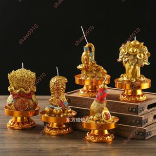 熱銷大賣*金錢袋一桶金聚寶盆好事發生人參如意發財樹防風蠟燭蓮花蠟燭廠家
