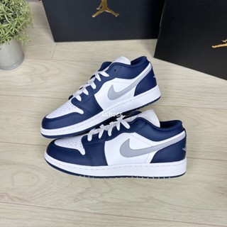 免運Nike Air Jordan 1 Low 女鞋 大童 AJ1 休閒鞋 553560-141