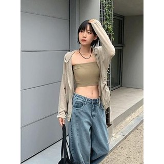 Codibook｜韓國 DAILYJOU 寬鬆連帽素色亞麻防曬外套［預購］拉鍊外套 女裝