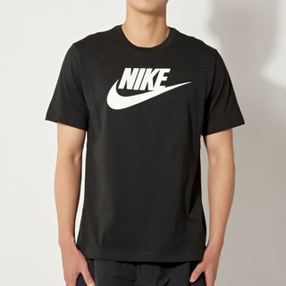 Nike AS M NSW TEE ICON FUTURA 男款 黑色 基本款 純棉 短袖 AR5005-010