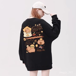臺灣出貨 女生衣服 帽T連帽衛衣美式 大學T男女生同款韓版大呎碼 oversize 刷毛 長袖上衣 M1223A