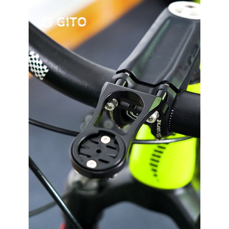 GITO自行車把立碼表車燈支架行者小G+佳明百銳騰騎行燈相機延長架