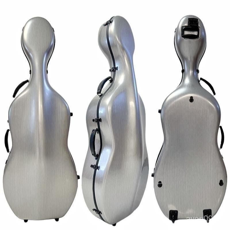 【限時特價】暢想樂器 正品碳纖維斯式大提琴盒4/4防水抗壓帶輪輕便飛機託運 RZI5