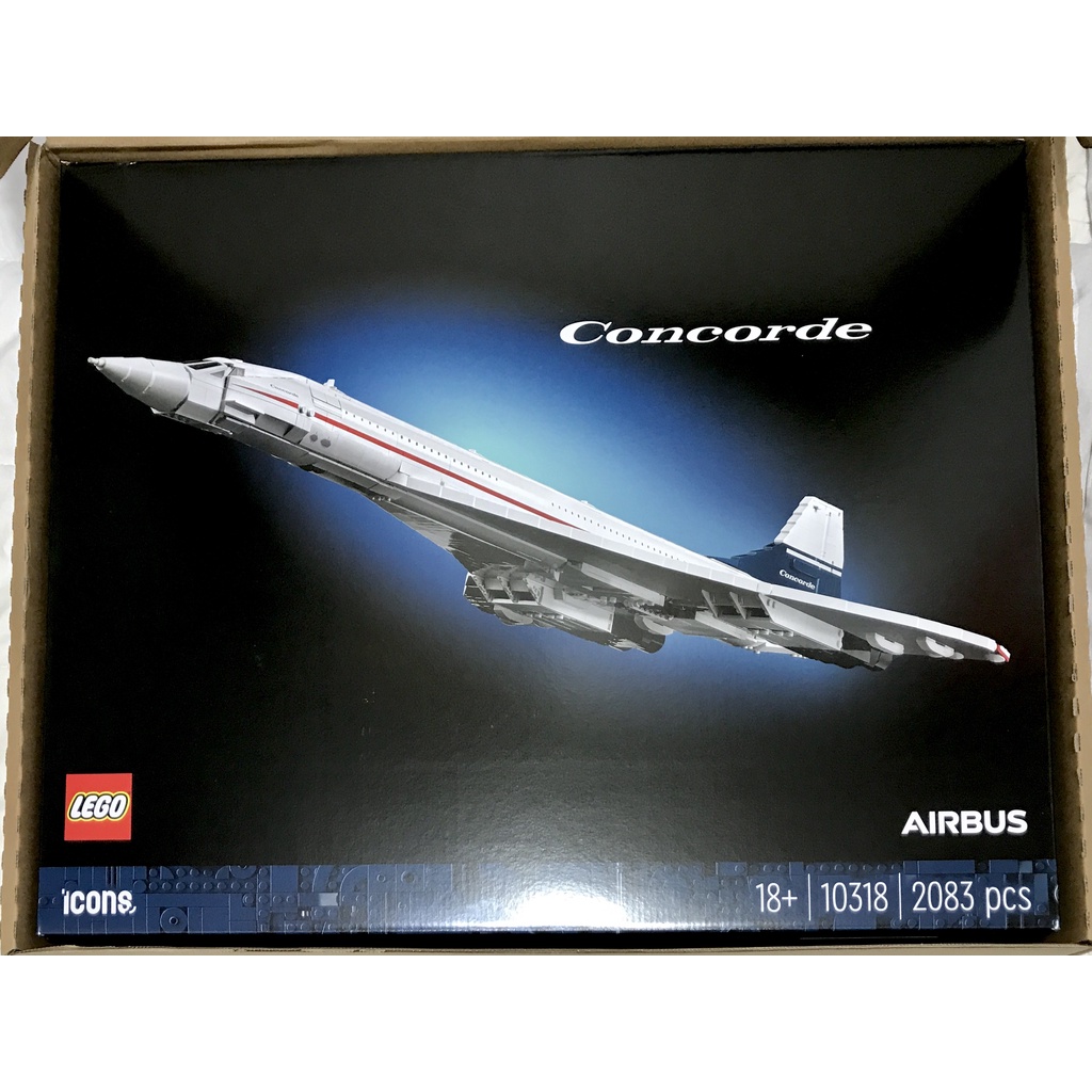 LEGO 樂高 10318 ICONS系列 法國 協和號 客機 Concorde