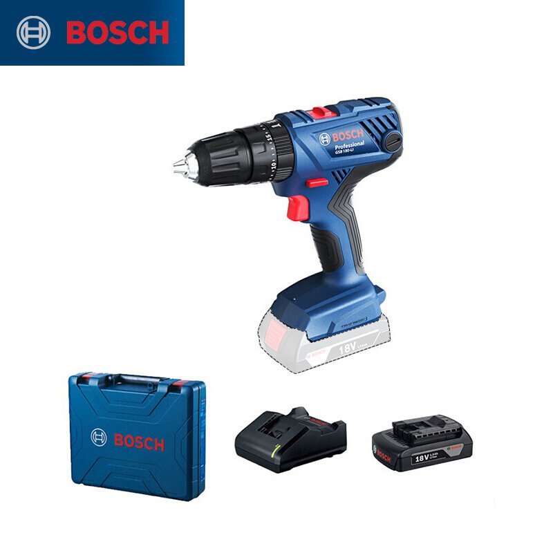 博世（BOSCH）GSB 180-LI 18V充電式電動螺絲刀鋰電衝擊鑽工具箱