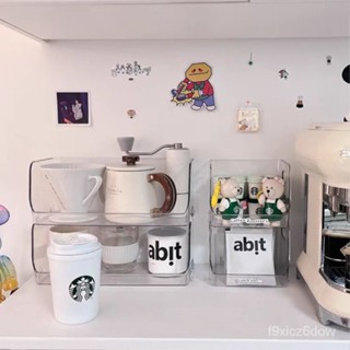 🔥臺灣出貨免運🔥茶包收納盒辦公桌膠囊咖啡收納架桌麵置物架透明茶葉茶水間 桌上置物架 辦公室收納 桌上收納盒 膠囊咖啡收納