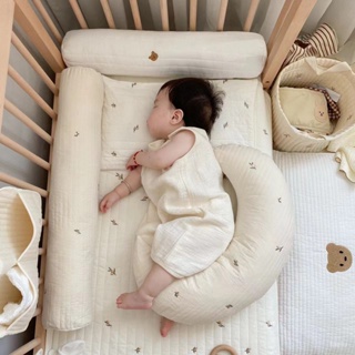 韓國嬰兒床上抱枕 寶寶睡覺側睡抱枕 新生兒夾腿防撞長條擋背 NSMP