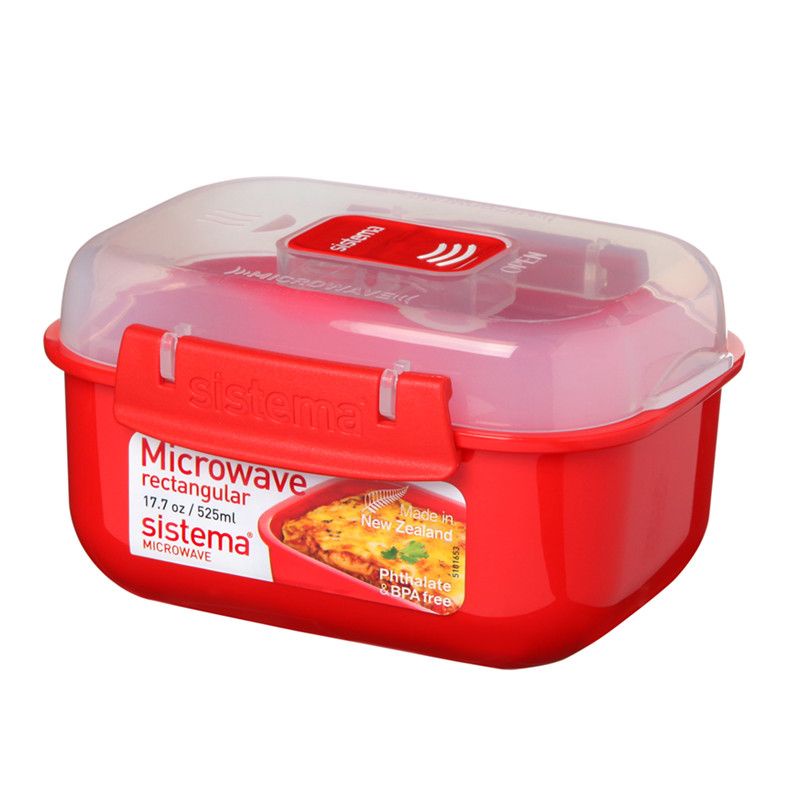沙拉盒 保鮮 食品級sistema 紐西蘭餐盒外帶上班飯盒學生便當盒塑膠帶蓋保鮮微波耐熱