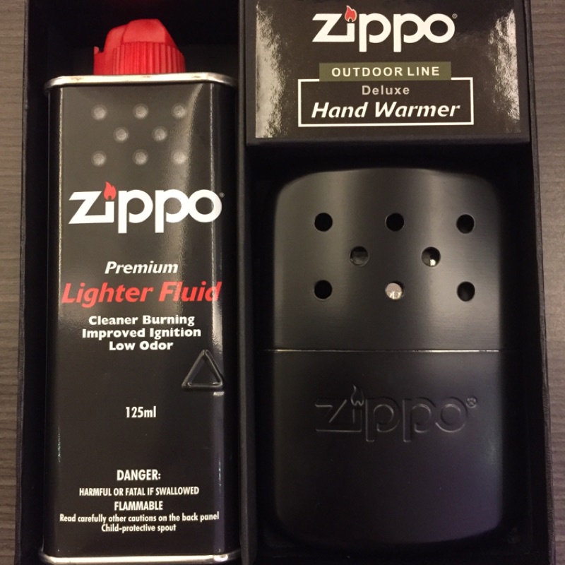 《戶外用品zippo》懷爐禮盒（懷爐、125ml煤油、專用袋、煤油量杯）