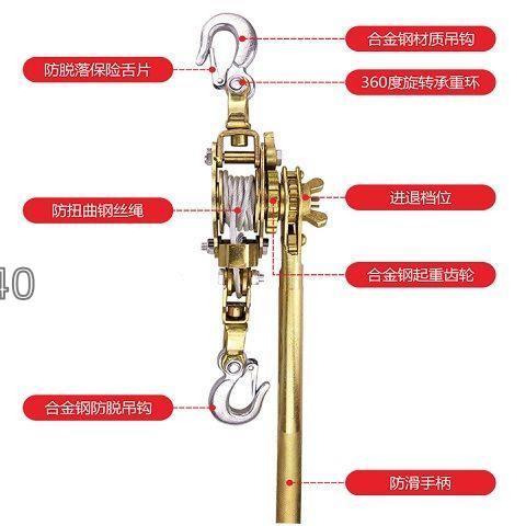 日式多功能雙鉤緊線器 拉緊器收緊鋼絲緊繩器萬能卡線器 電工緊線鉗好用方便