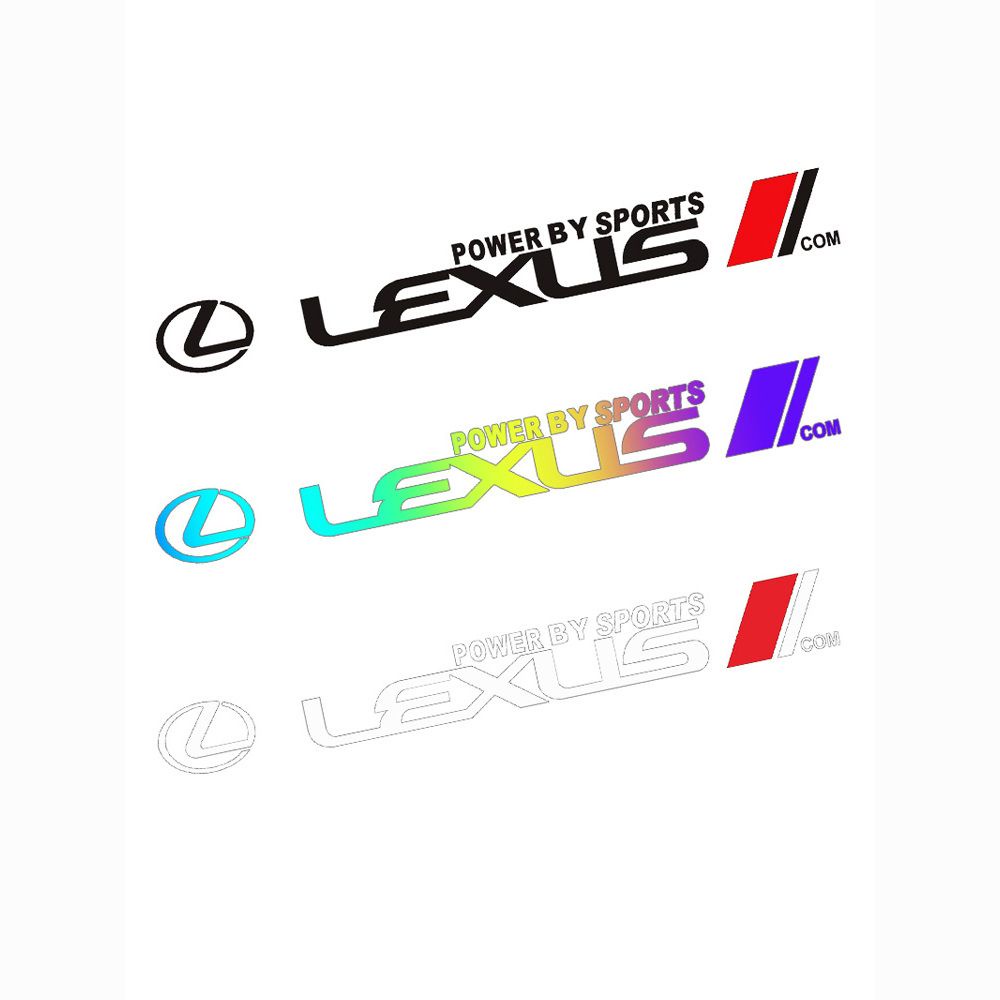 凌志 Lexus RS/NX/ES300h/RX/ES200/IS250汽車貼紙車身拉花改裝 Lexus 車貼 拉花