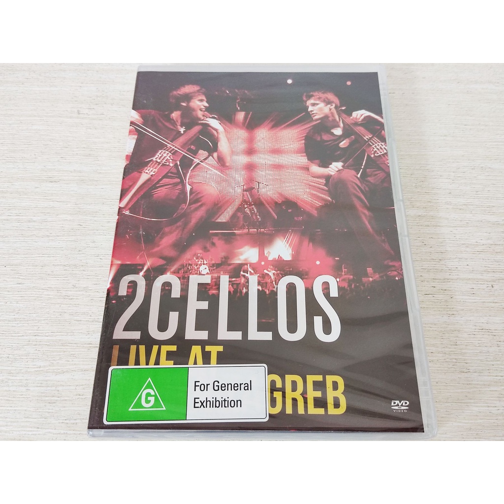 正版DVD《提琴雙傑》札格拉布體育館音樂會實況／2Cellos - Live at Arena Zagreb全新未拆
