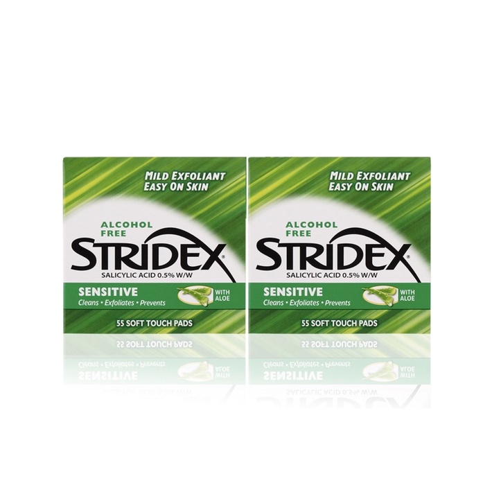 STRIDEX 水楊酸棉片 55片 3罐
