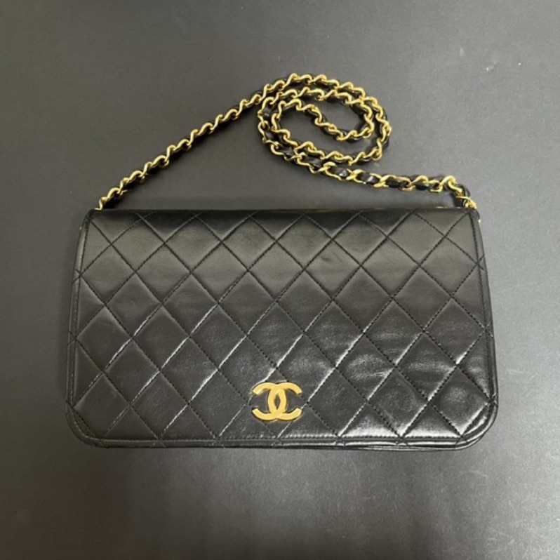 正品 Chanel vintage 釘釦老香包❤️狀況極佳