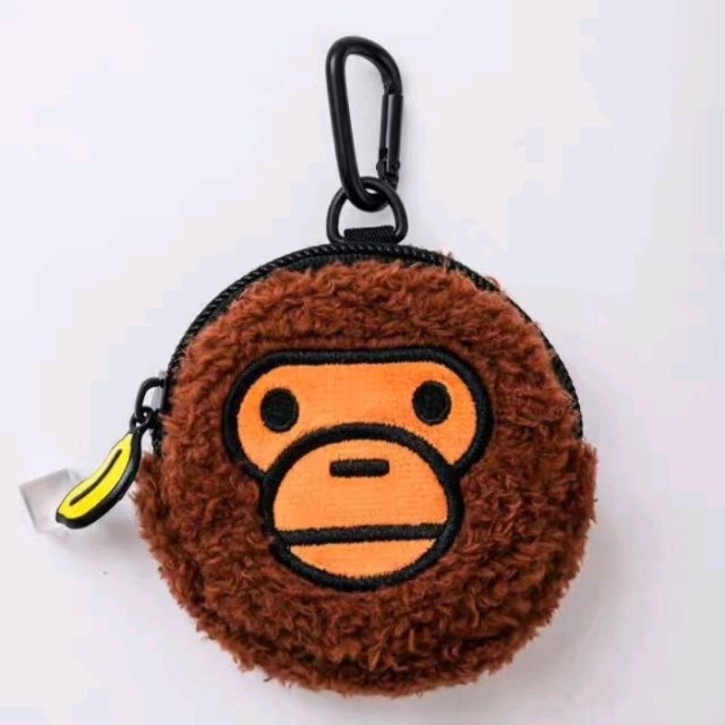 BAPE APE 日本雜誌贈品 耳機包 掛件