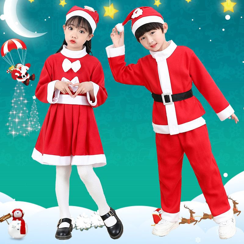 聖誕節兒童服飾 小朋友聖誕節cosplay造型服裝 寶寶聖誕節服裝 兒童表演服裝 聖誕服裝 聖誕樹衣服 TTRP