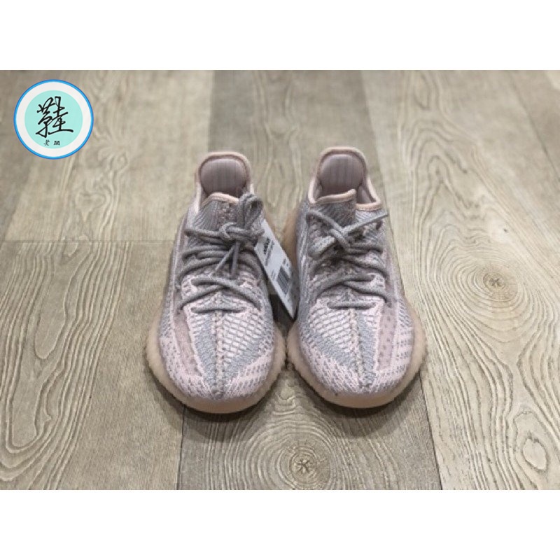 Adidas yeezy boost 350 v2 Synth 鞋帶反光 粉天使FV5578