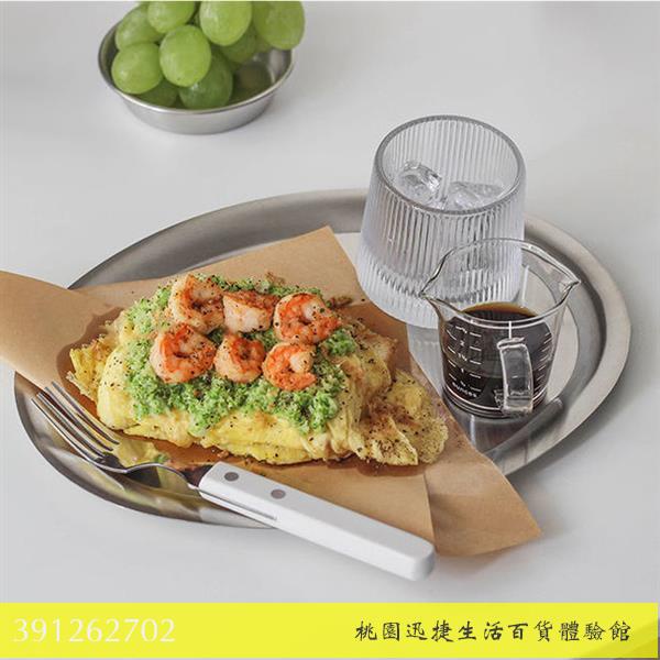 台灣出貨🤭304食品級 餐盤 不鏽鋼餐盤 托盤 盤子 金屬盤 甜品盤 西餐盤 麵包餐盤 餐廳托盤 圓盤