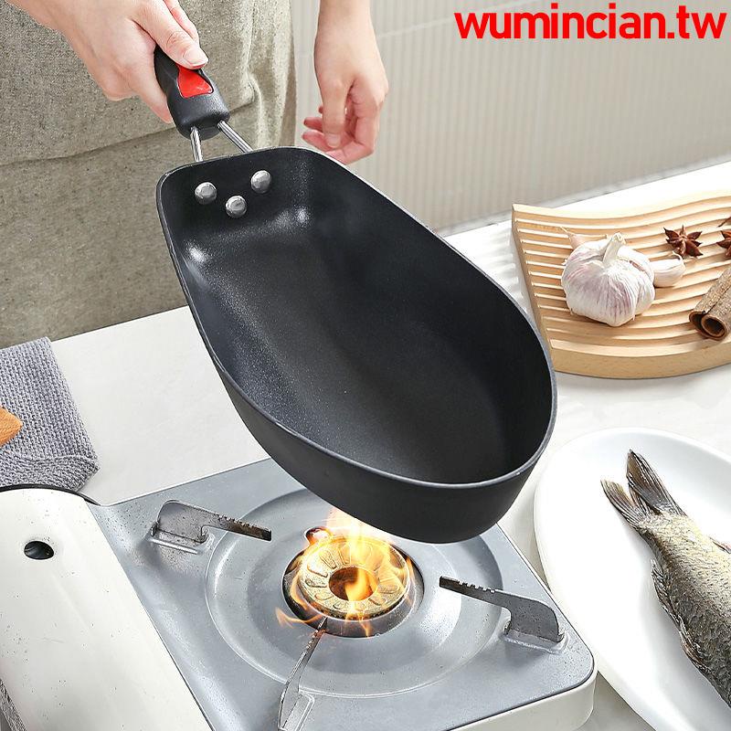 &amp;熱賣促銷&amp;3d魚鍋烤魚專用鍋魚形鐵板燒盤家用多功能烤魚盤新款鑄鐵長方形