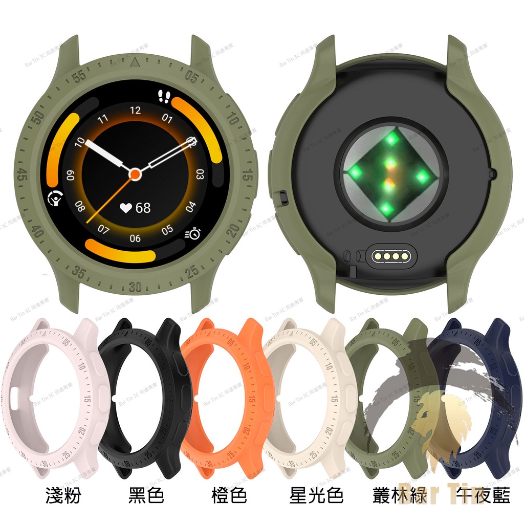 新款  適用于佳明Venu3 手錶保護殼 Garmin Venu3S 半包鏤空 刻度鎧甲保護套