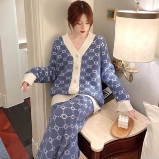 【限時免運】法蘭絨睡衣女冬季加厚加絨保暖可愛公主風珊瑚絨秋冬季家居服套裝保暖 時尚 居家服