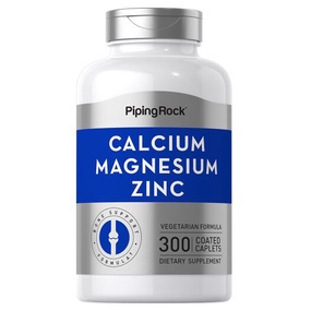 【Piping Rock】免運 Calcium Magnesium Zinc 鈣 鎂 鋅 300顆