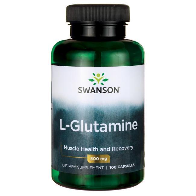 【Swanson】免運 左旋麩醯胺酸 L-Glutamine 500mg 100顆