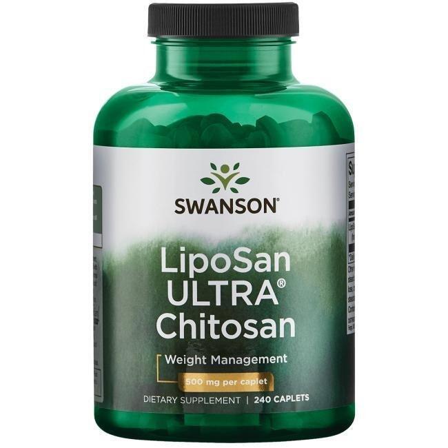 【Swanson】免運 水溶性甲殼素500mg 240顆 LipoSan ULTRA Chitosan