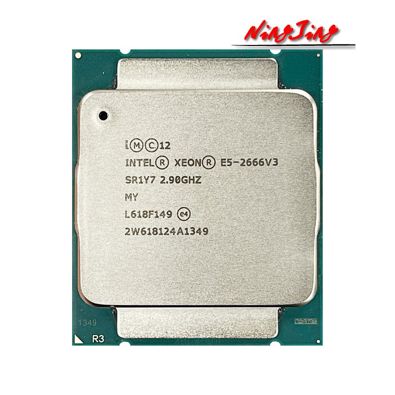 ✩英特爾 Xeon E5 2666 v3 E5 2666V3 E5-2666V3 2.9 GHz 十核二