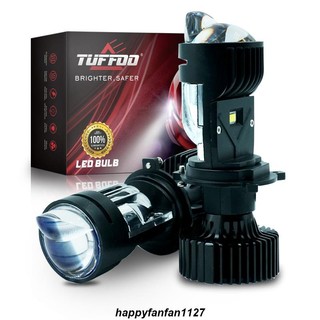 超亮 大功率 400K 暖白光 H4 HS魚眼LED大燈 機車 汽車 貨車12V 24V LED車燈 魚眼