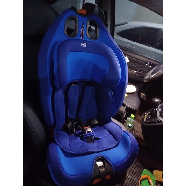 chicco Gro up123成長型安全座椅（極致黑）