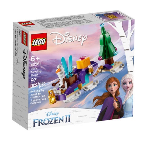 LEGO樂高 40361雪寶的旅行雪橇冰雪奇緣 迪士尼 玩具