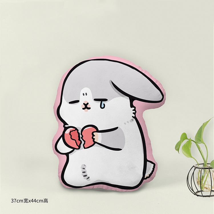 【精選熱銷】L麻吉兔 mchiko兔 可愛兔子異形抱枕玩偶靠枕 小友優選